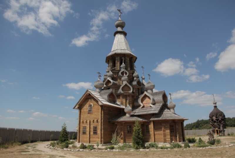 Храм в Белгородской области полностью сгорел после атаки дронов