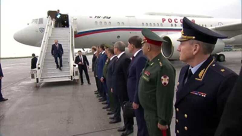 Президент России Путин посетил Саров, находящийся вблизи ядерного центра