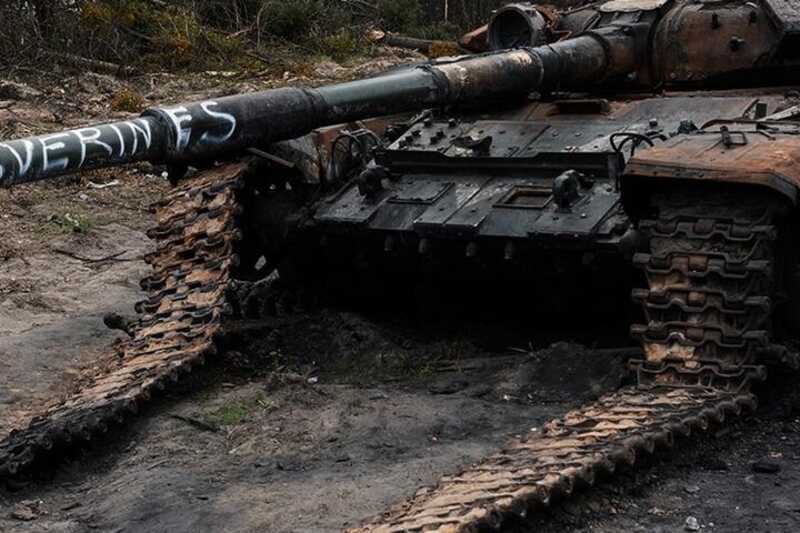Российские военные вынуждены использовать запчасти от повреждённой техники на фронте